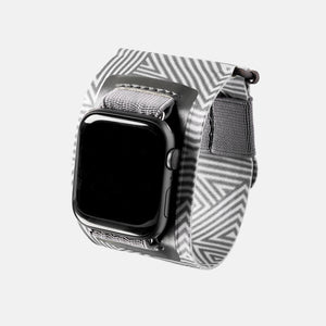 Apple Watch Sport Band Grey Geo