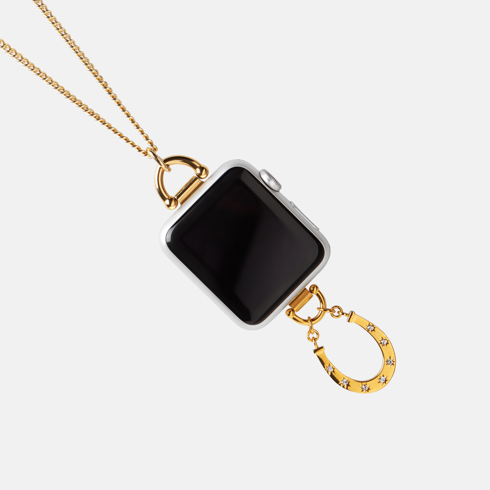 Apple Watch Charm Necklace Horseshoe