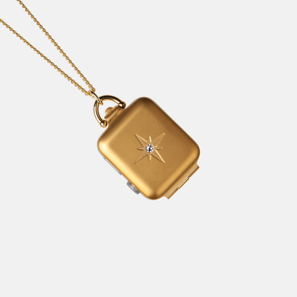 Apple locket top