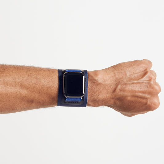 Apple Watch Sport Band Retro Blue