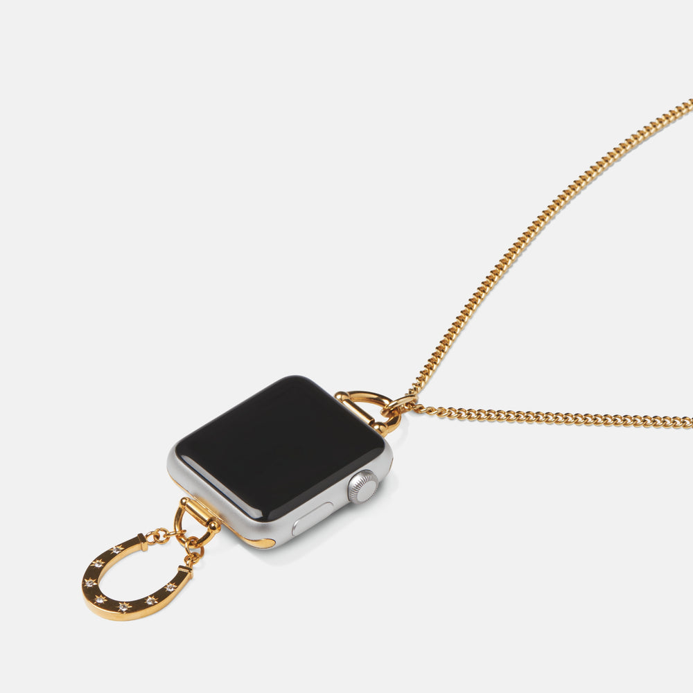 
            
                Load image into Gallery viewer, Apple Watch Charm Necklace Horseshoe
            
        