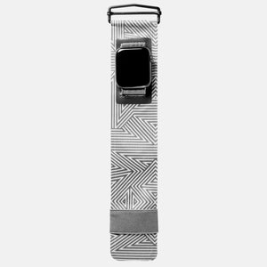 Apple Watch Sport Band Grey Geo