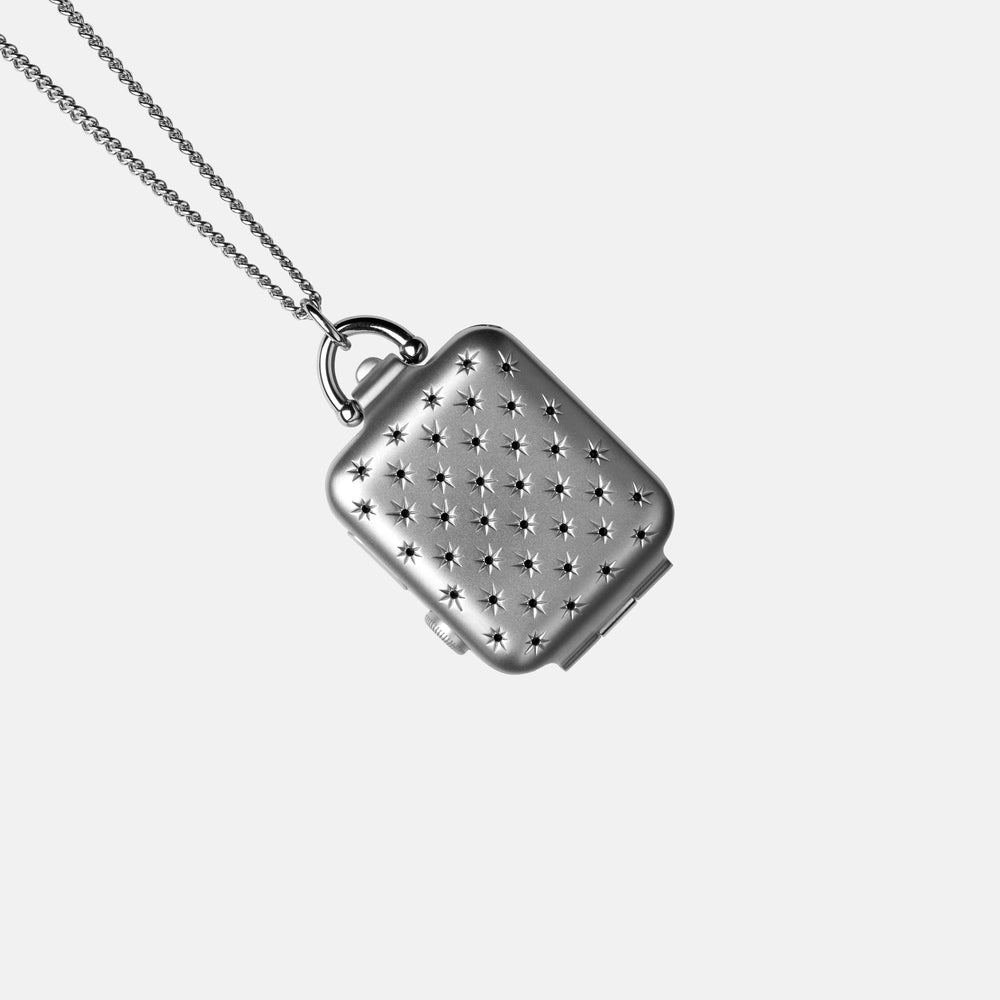 
            
                Load image into Gallery viewer, Silver Constellation Locket 42mm/SERIES 1
            
        